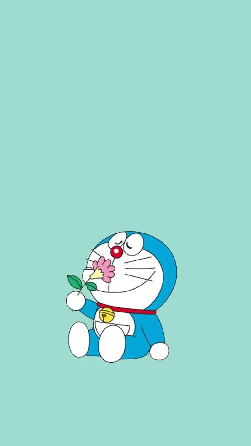 Hình chibi Doraemon nét vẽ ngộ nghĩnh đáng yêu 
