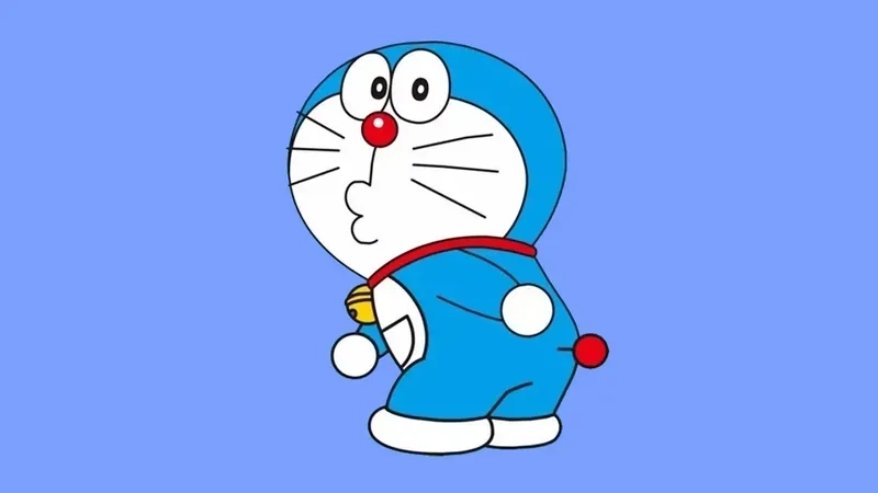 Hình Doraemon cute chibi thần thái đáng yêu 