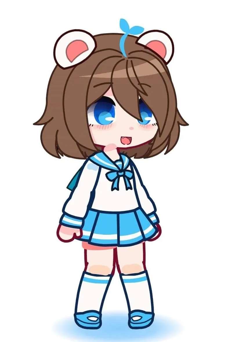 Hình chị Simmy chibi đáng yêu khiến bạn muốn tải ngay