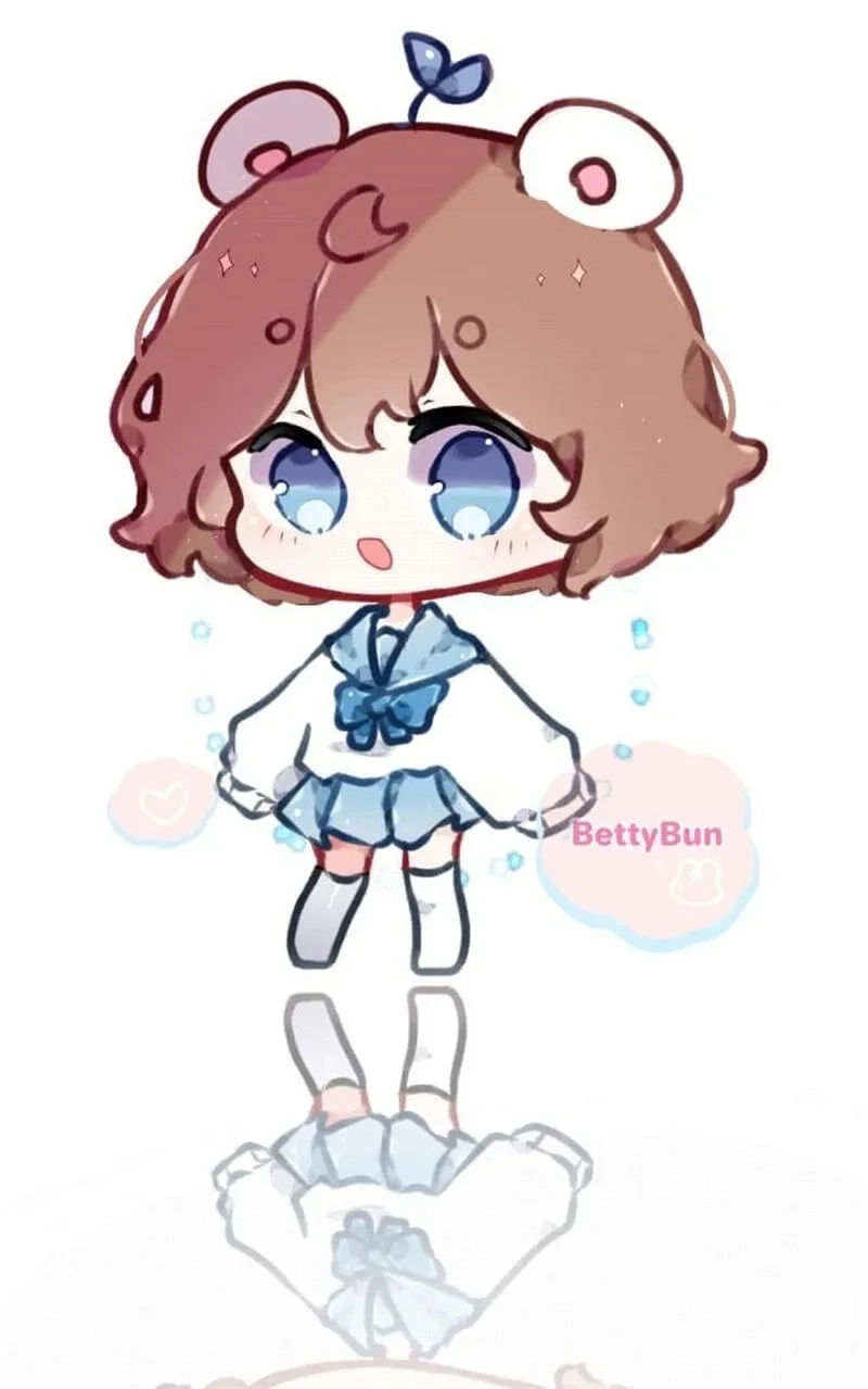 Simmy chibi dễ vẽ cực đơn giản cho bạn yêu thích chibi