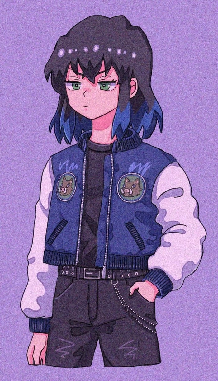 Inosuke chibi drawing hướng dẫn vẽ phong cách dễ thương 