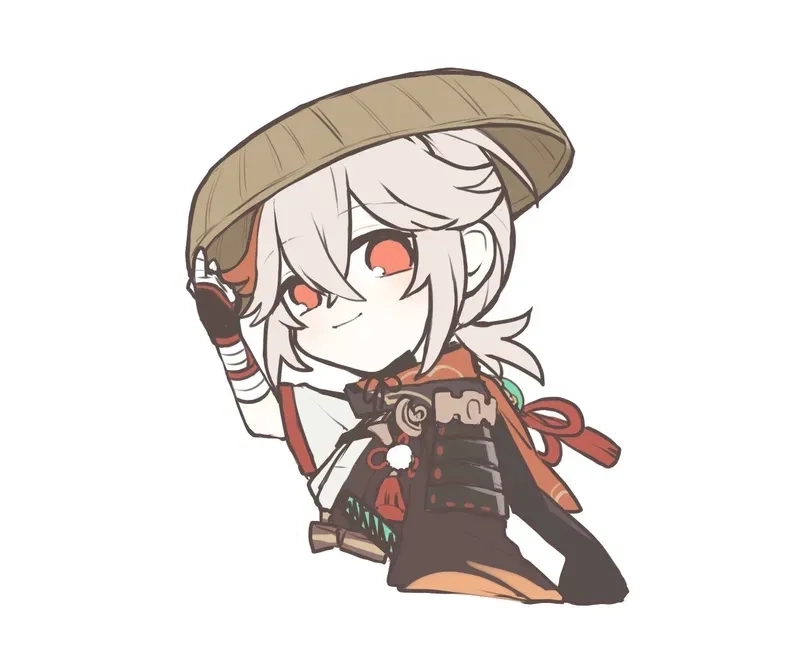 Kazuha Conan chibi phong cách Detective Conan cute