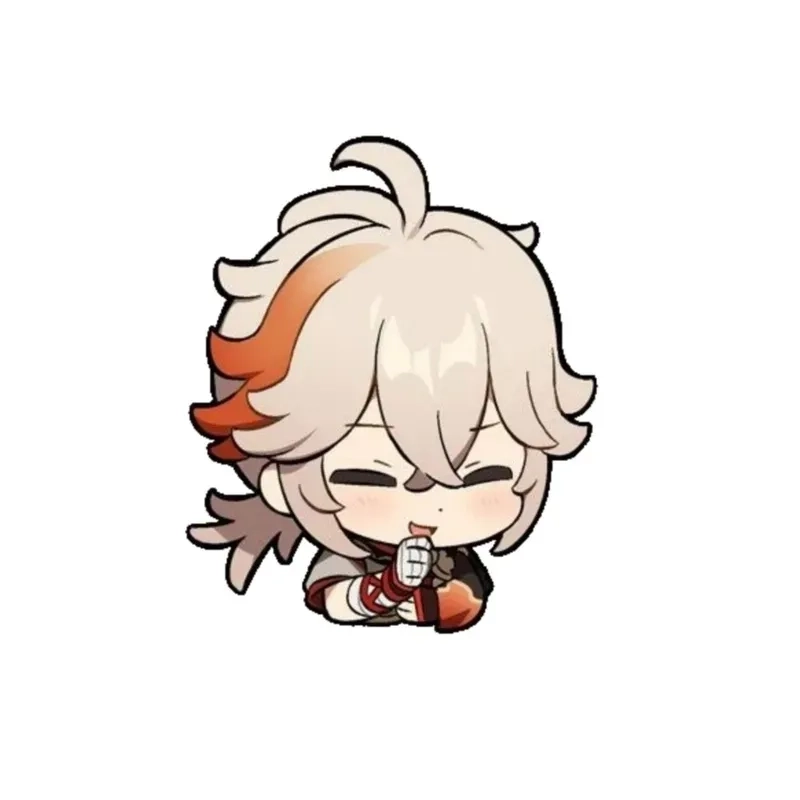 Kazuha chibi art nét vẽ nghệ thuật đậm chất Genshin