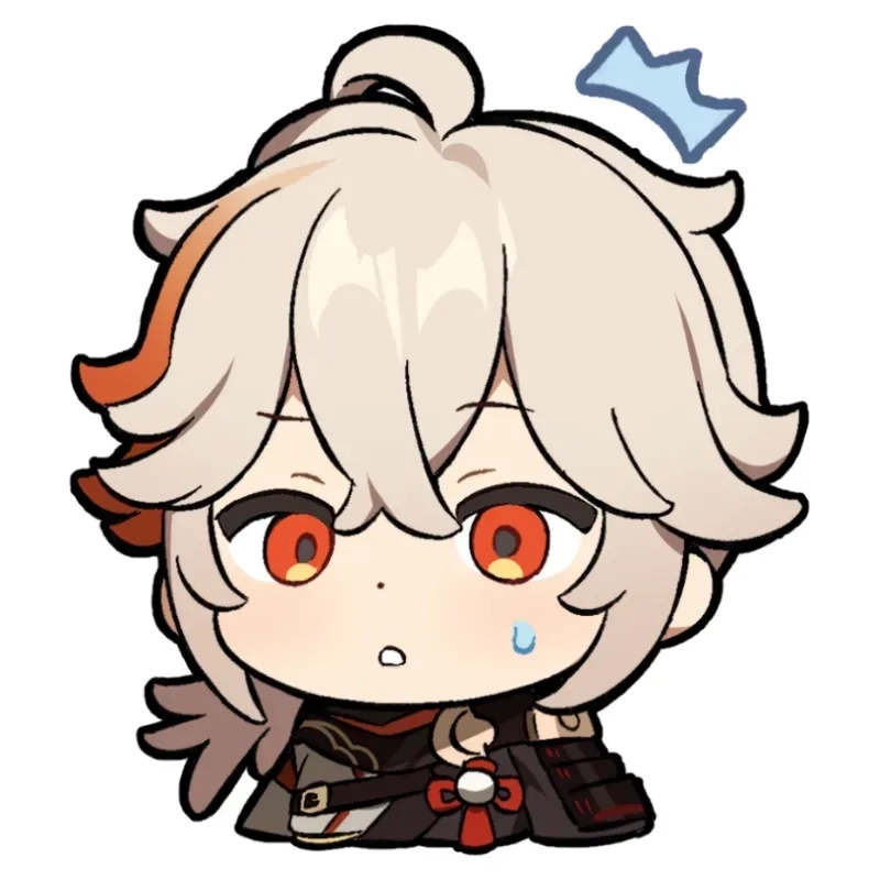 Kazuha chibi drawing thử sức vẽ nhân vật dễ thương