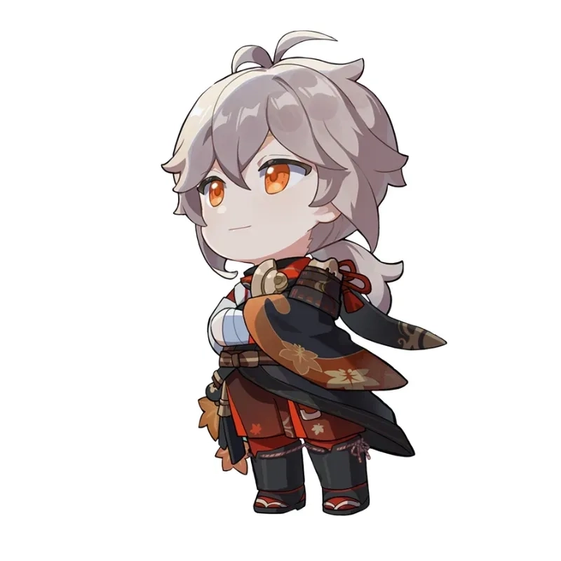 Kazuha chibi emote biểu cảm cute cho fan anime