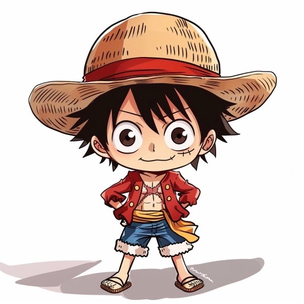 Hình nền One Piece chibi phong cách đáng yêu 