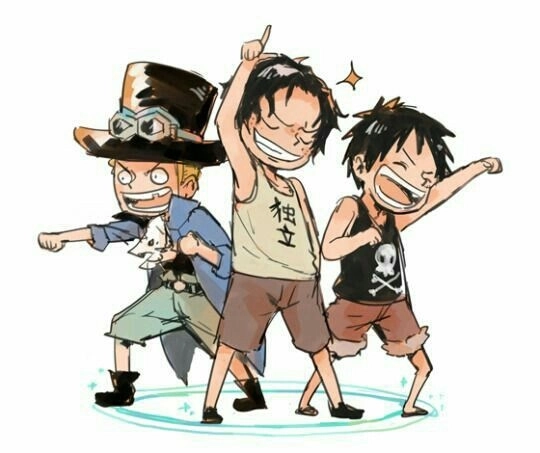 Hình ảnh Luffy chibi thần thái dễ thương One Piece 