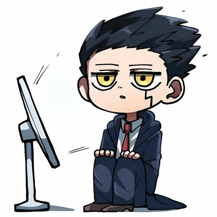 Domina Mashle chibi phong cách mạnh mẽ dễ thương