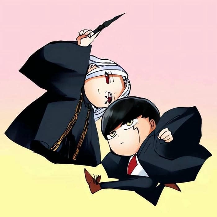 Mashle character chibi hóa nhân vật cực dễ thương