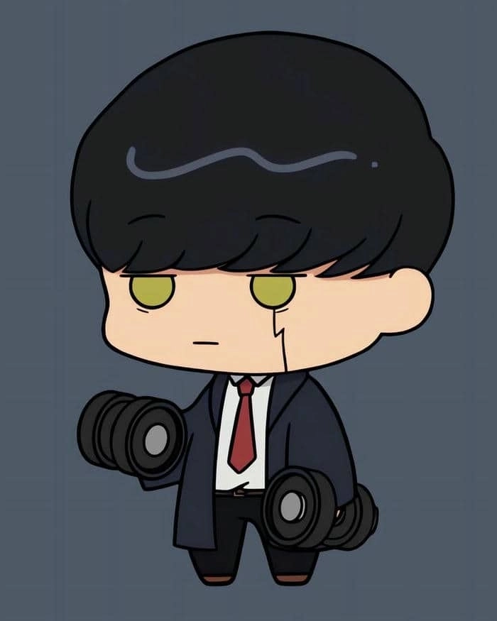 Hình Mashle chibi sưu tầm ngay cho fan anime