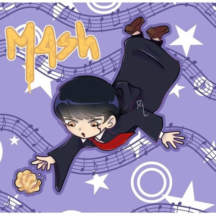 Abyss Mashle chibi nét vẽ độc đáo đậm chất anime