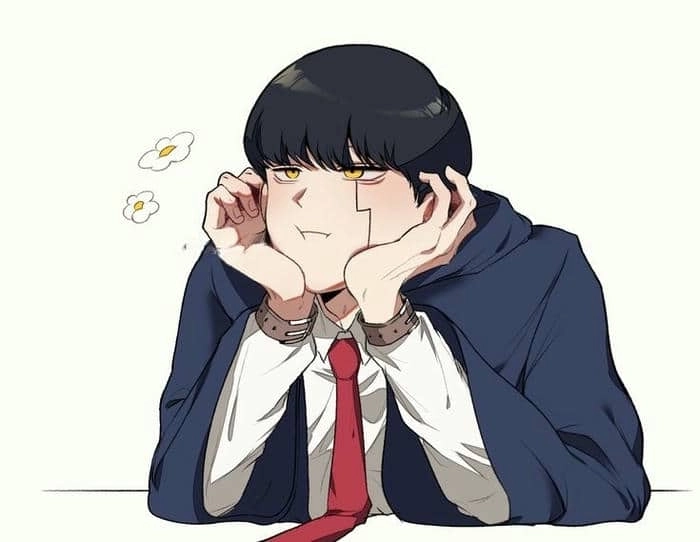 Dot Mashle chibi nhân vật năng động siêu dễ thương