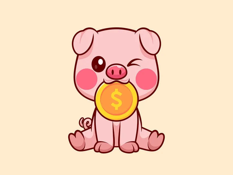 Lợn chibi đáng yêu gây sốt với nét vẽ cực kỳ dễ thương