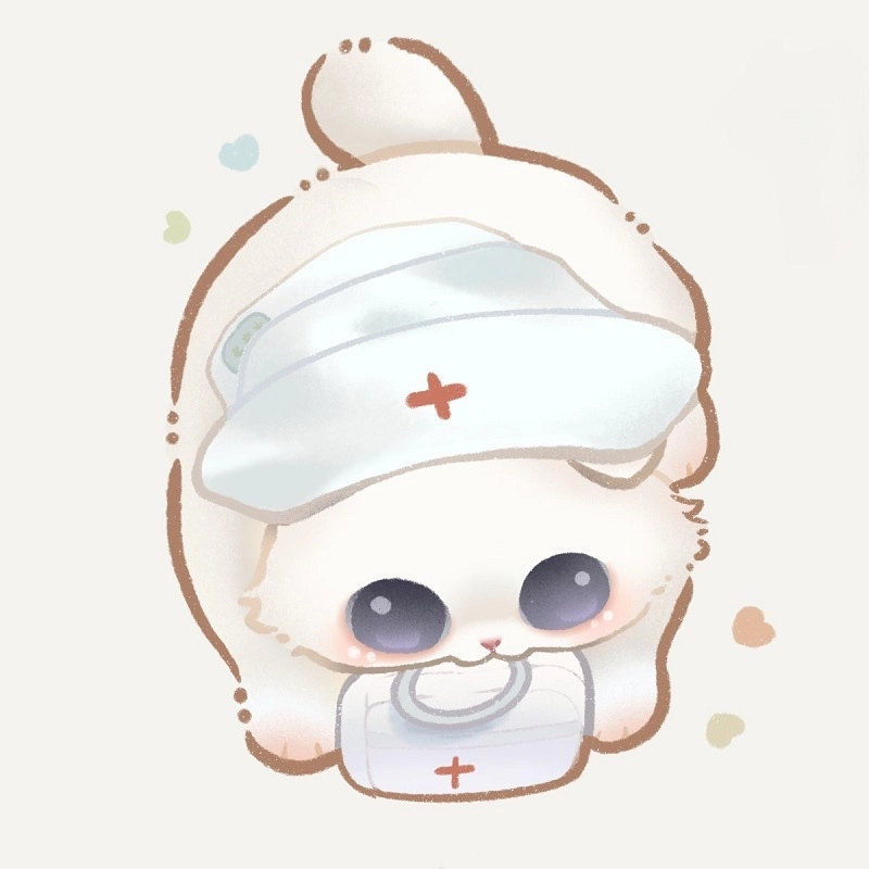 Chibi mèo thần thái dễ thương phong cách kawaii 