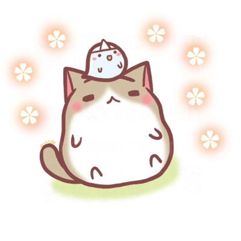 Hình chibi cute mèo phong cách kawaii dễ thương 