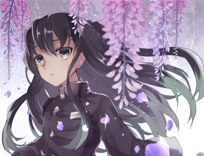 Muichiro avatar chibi lý tưởng cho Discord hoặc mạng xã hội