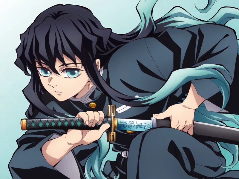 Hình ảnh Muichirou chibi cute tràn ngập trên mạng xã hội