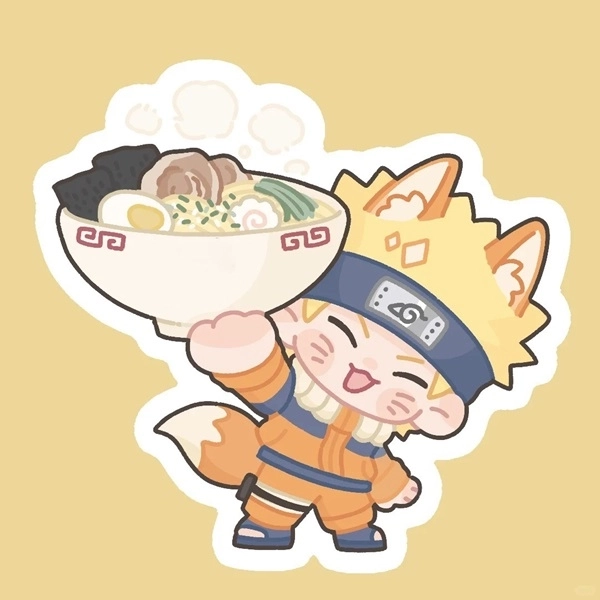 Hình nền Naruto chibi cho điện thoại phong cách dễ thương 
