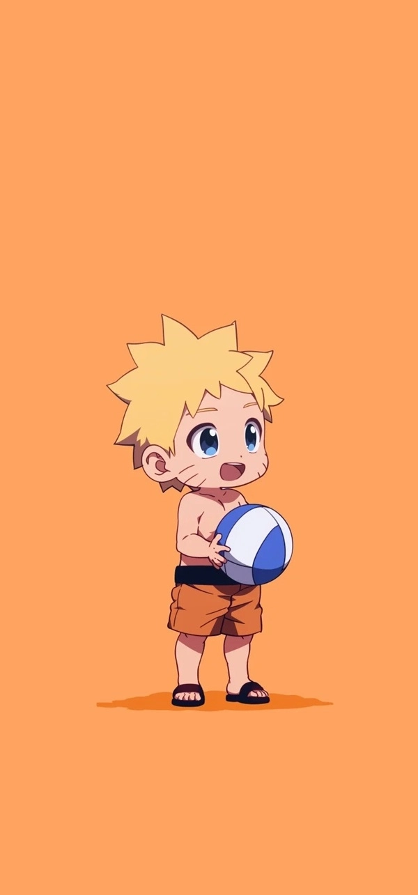 Cute ảnh Naruto chibi thần thái ngộ nghĩnh đáng yêu 