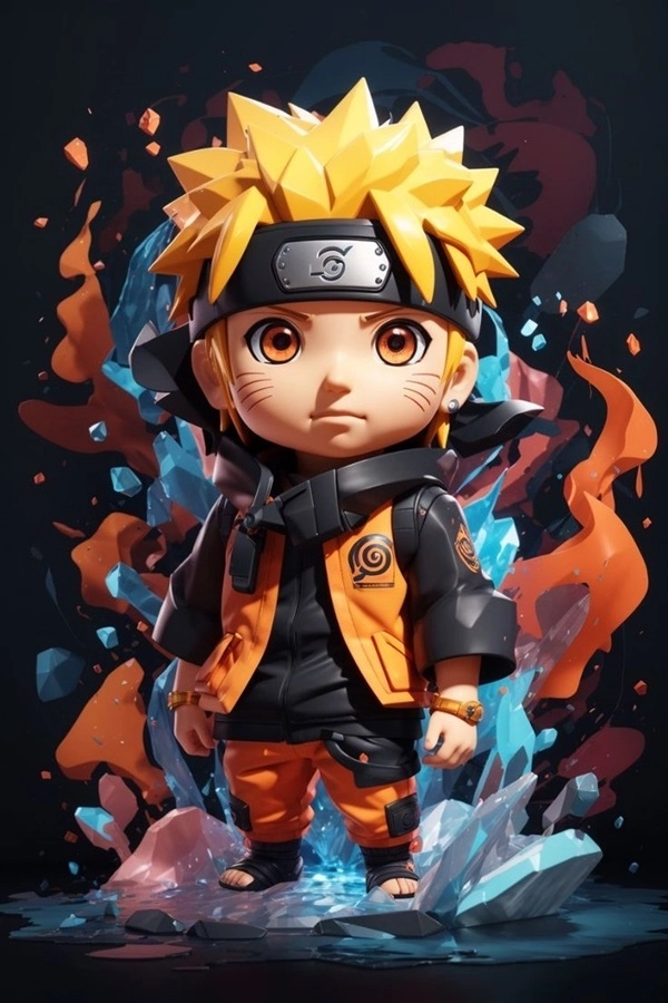 Cách vẽ Naruto chibi hướng dẫn đơn giản đáng yêu 