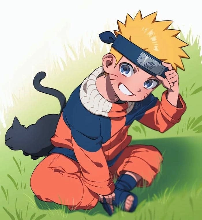 Naruto chibi anime phong cách Nhật Bản dễ thương 