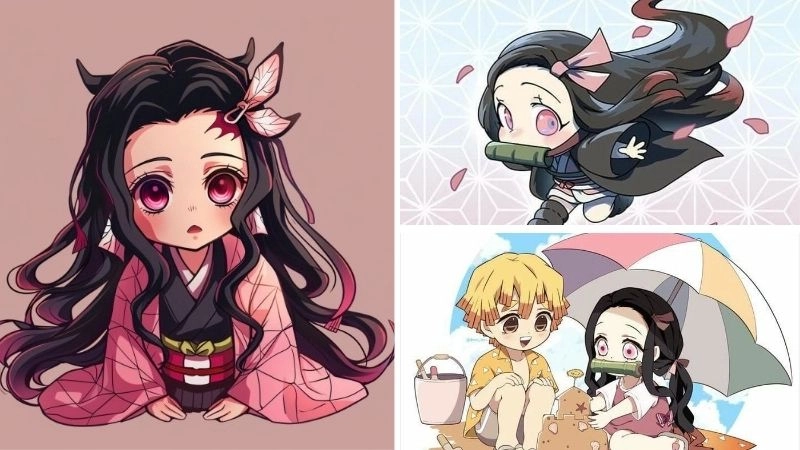 Ý nghĩa về Nezuko chibi đầy cảm hứng