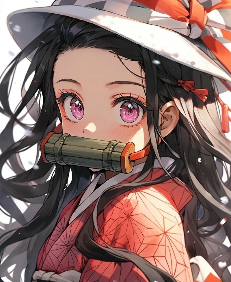 Vẽ Nezuko chibi đơn giản hướng dẫn cho người mới 