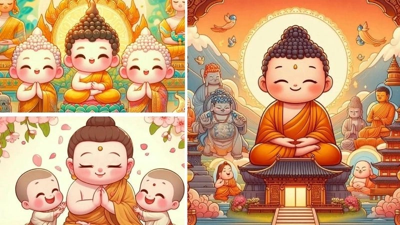 Ý nghĩa về Phật chibi sâu sắc
