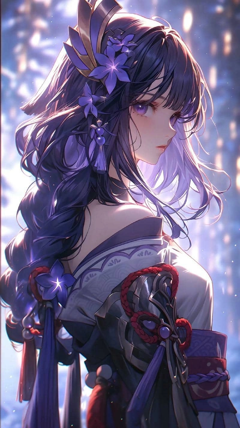 Chibi Raiden Shogun png hình ảnh trong suốt tải ngay