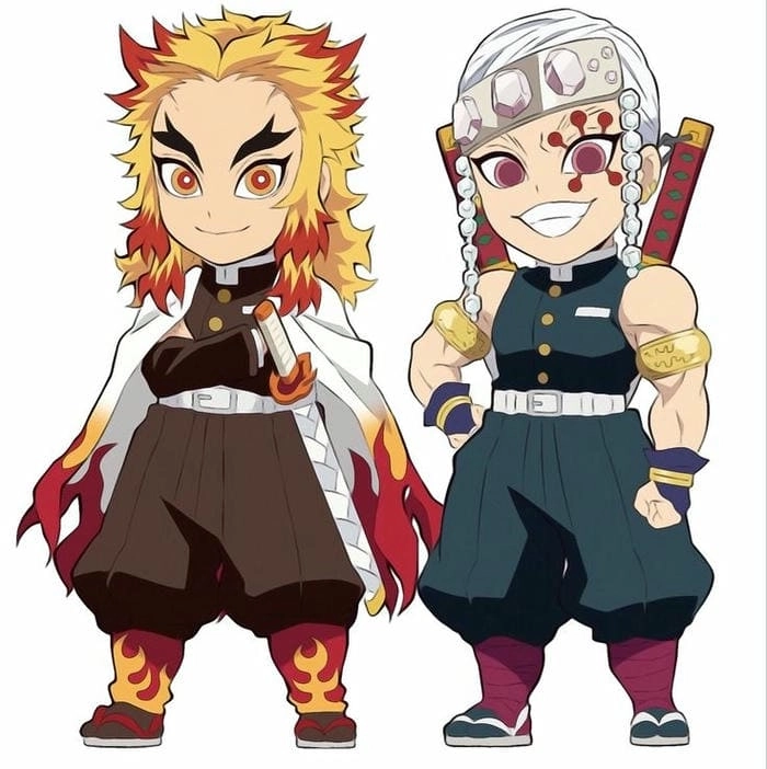 Khám phá Rengoku chibi dễ thương từ Kimetsu no Yaiba