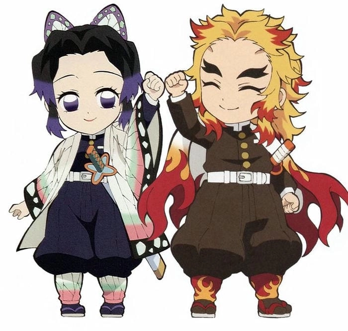 PNG Rengoku chibi cute lý tưởng để làm sticker hoặc avatar