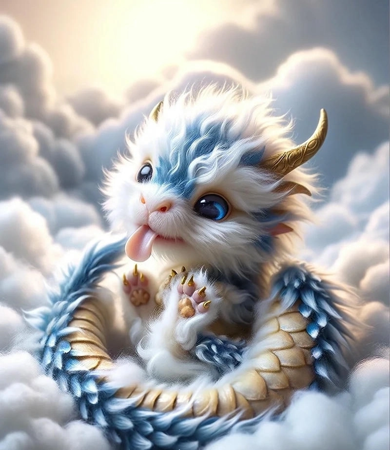 Vẽ rồng chibi cute sáng tạo dễ dàng siêu vui