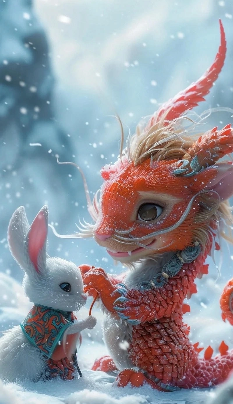 Rồng chibi đơn giản nét vẽ dễ thương ai cũng thích