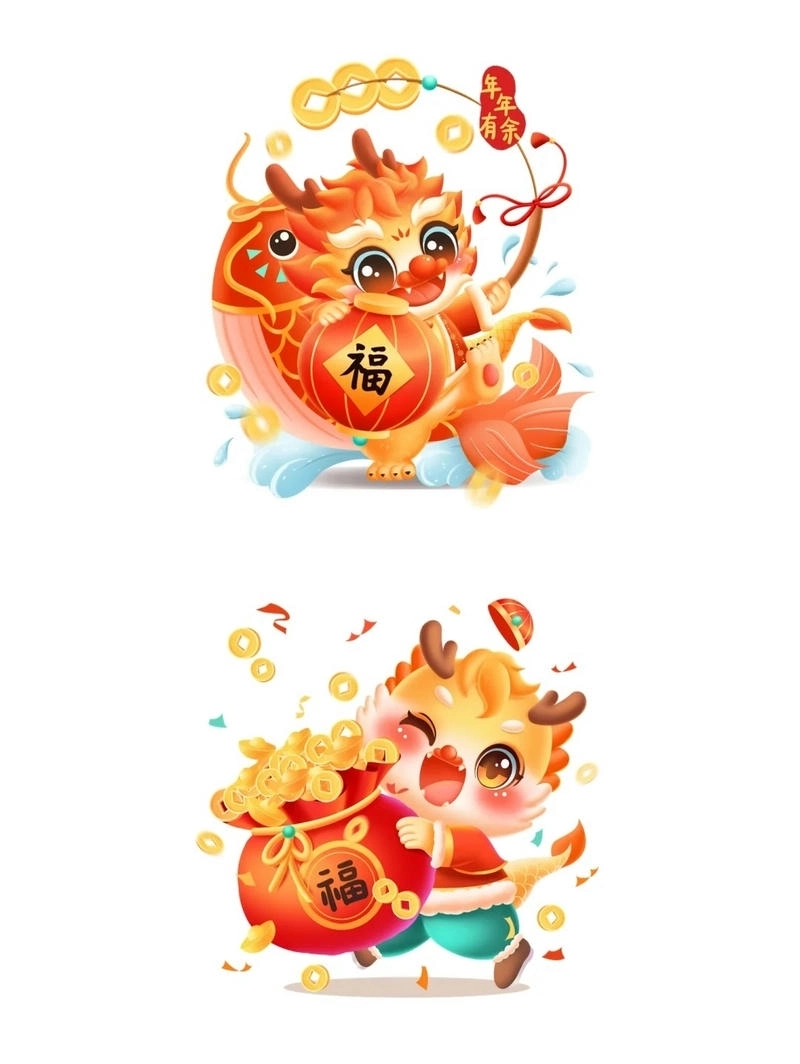 Ảnh rồng chibi hình ảnh anime chất lượng cao