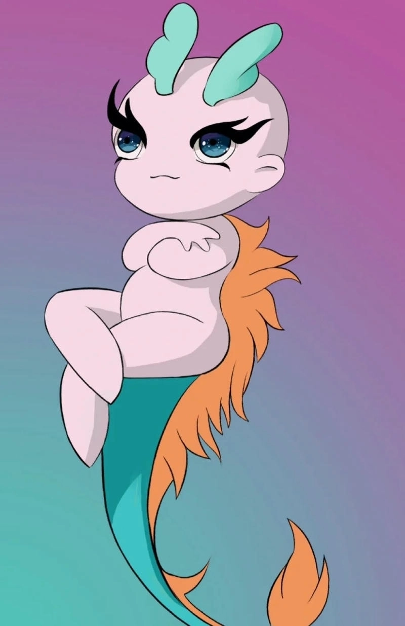 Hình ảnh rồng chibi cute làm đẹp màn hình ngay