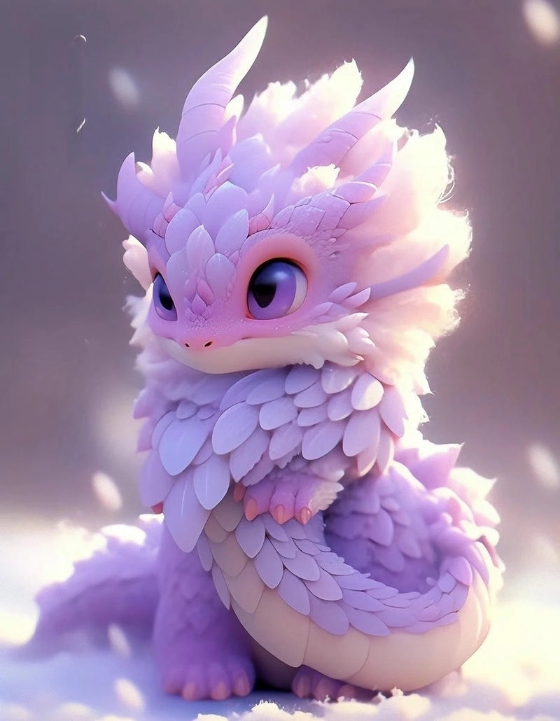 Con rồng chibi dễ vẽ thử sức với nét bút đơn giản