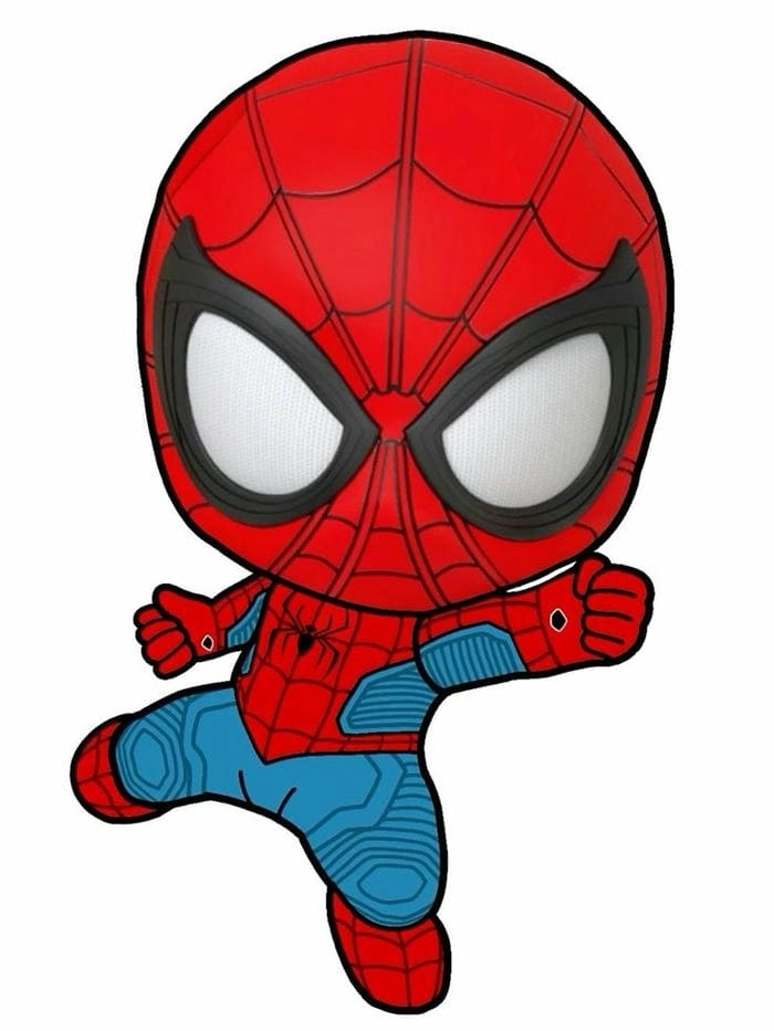Anh Spider Man chibi thần thái vui nhộn đáng yêu 