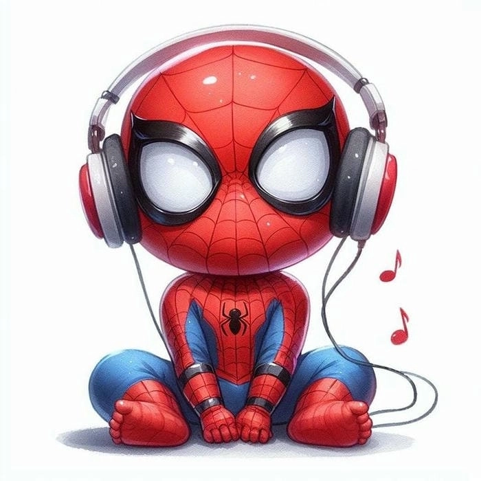 Vẽ Spider Man chibi hướng dẫn chi tiết đáng yêu 