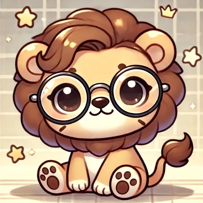 Cách vẽ con sư tử chibi hướng dẫn chi tiết vui nhộn 