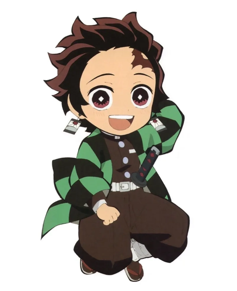 Cách vẽ Tanjiro chibi đơn giản, ai cũng vẽ được