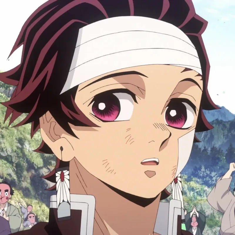 Kawaii Tanjiro chibi cute, nét vẽ anime siêu dễ thương