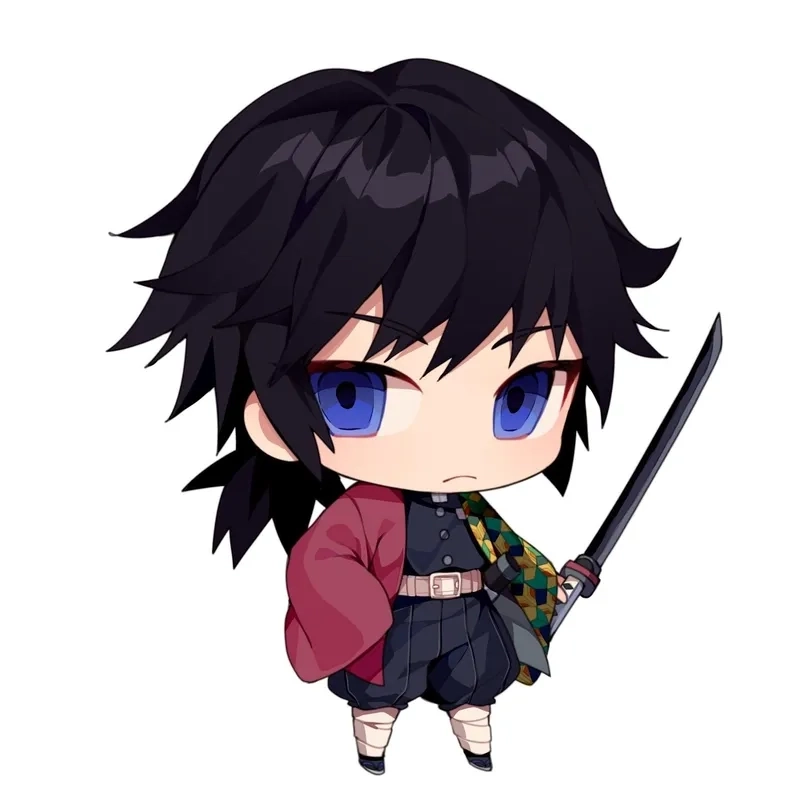 Tanjiro chibi manga, nét vẽ đậm chất Demon Slayer