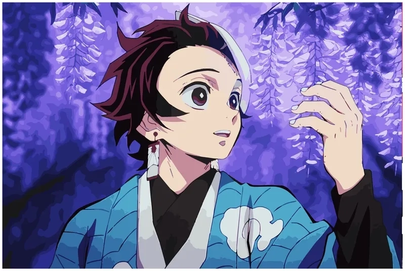 Hình Tanjiro chibi cute, tải ngay để làm hình nền