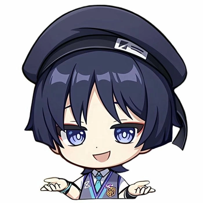 Chiêm ngưỡng Wanderer chibi full body rõ nét mọi chi tiết