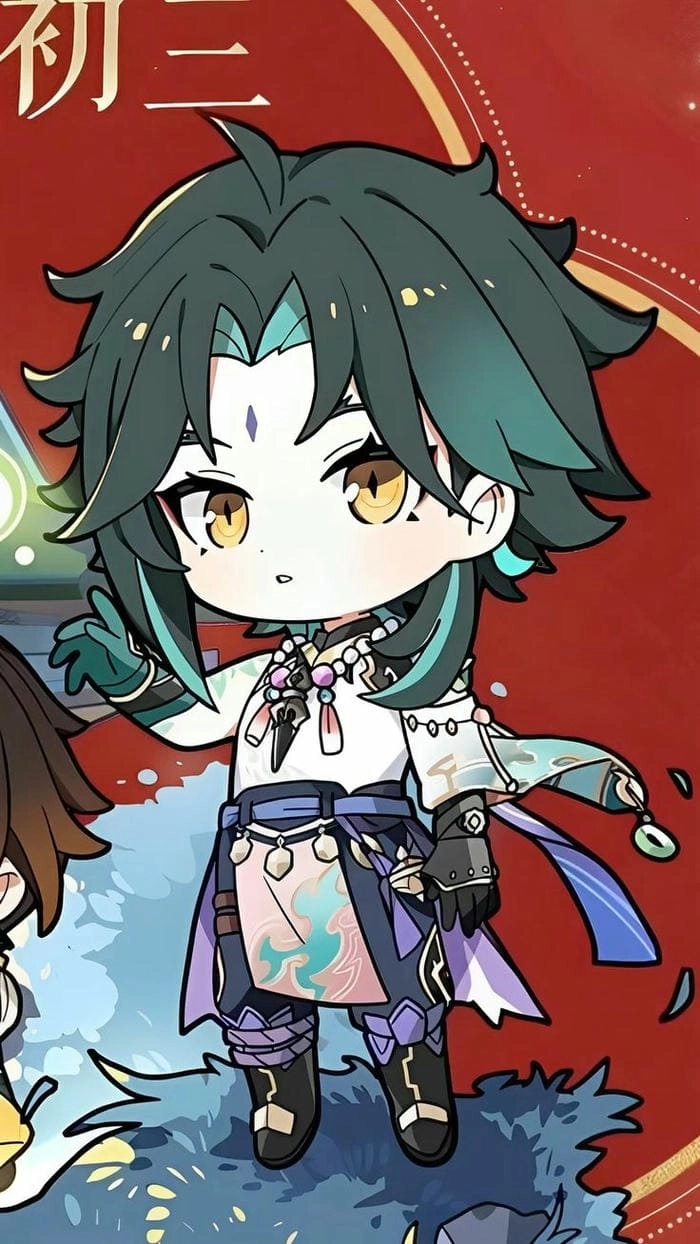 Xiao chibi transparent png chất lượng cao tải ngay