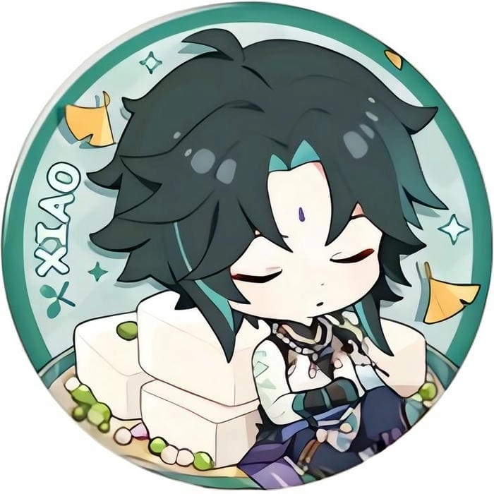 Xiao chibi pfp avatar dễ thương cho fan Genshin