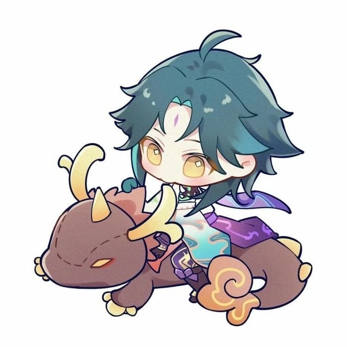 Genshin Impact Xiao chibi png chất lượng cao tải ngay