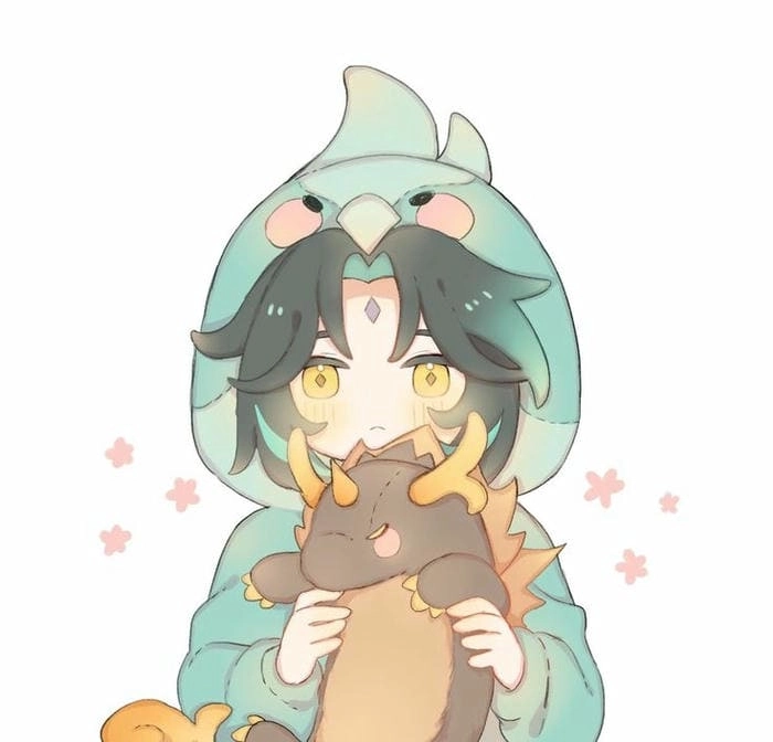 Sticker Xiao chibi png hình ảnh cute chất lượng cao