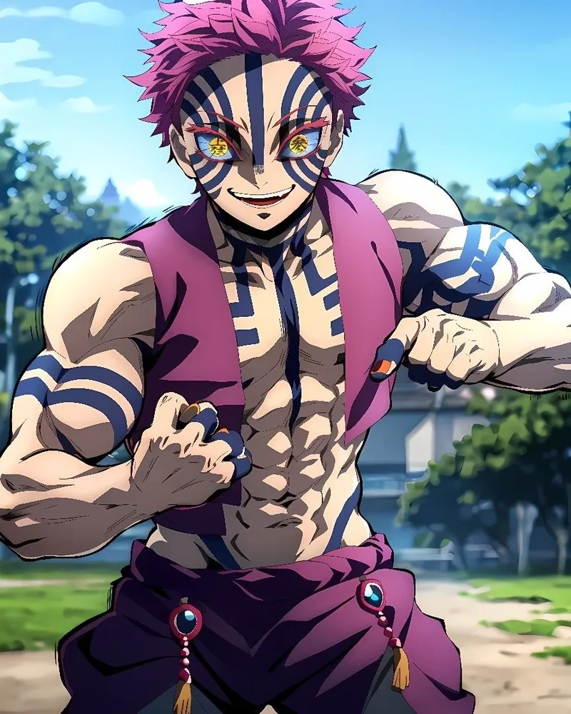 Akaza – Thượng Huyền Tam mạnh mẽ và tàn nhẫn