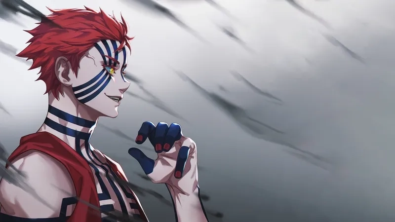 Akaza fanart đa phong cách từ ngầu đến lãng mạn